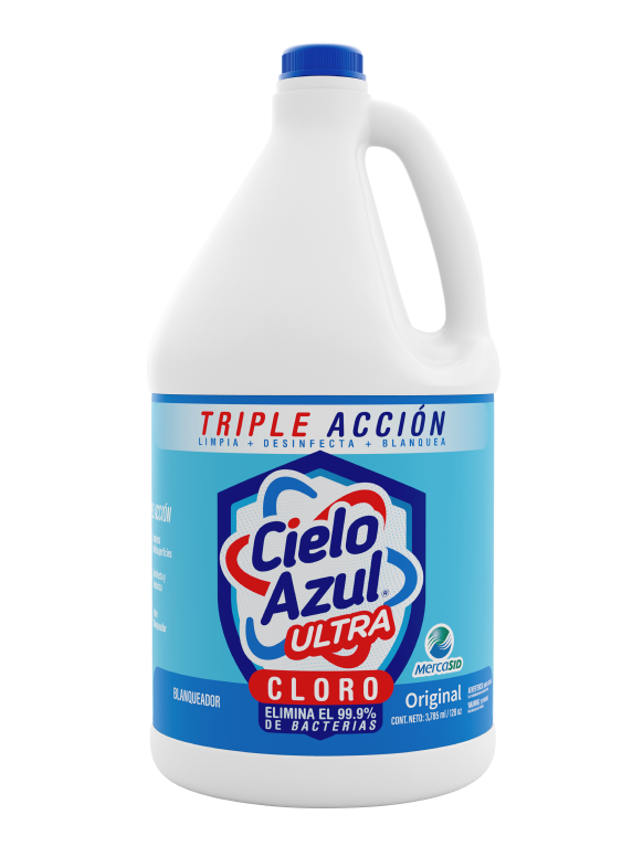 cloro cielo azul