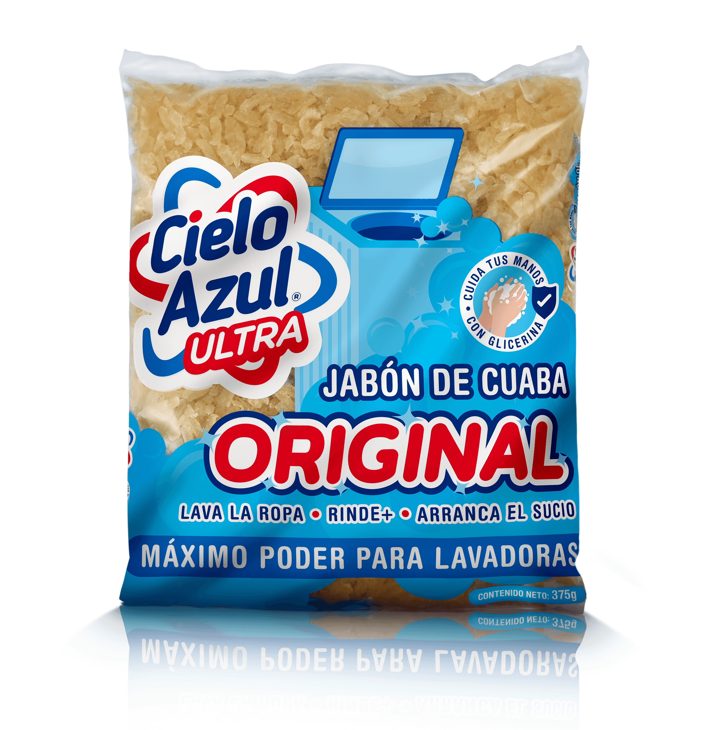 jabon cielo azul